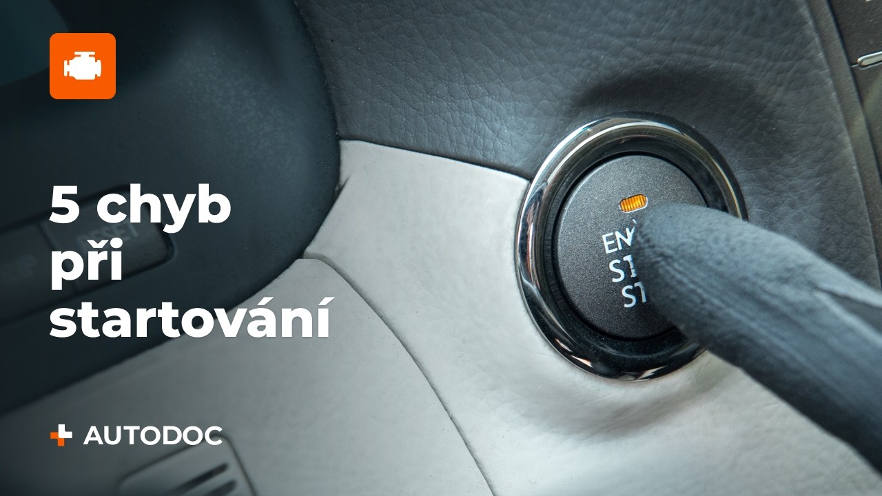 Startování za studena | 5 chyb, které ničí tvé auto