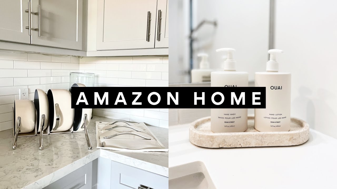 Amazon Home Must Haves 2023! Aesthetic Amazon Favorites Home Decor, Amazon Bathroom, Amazon Kitchen