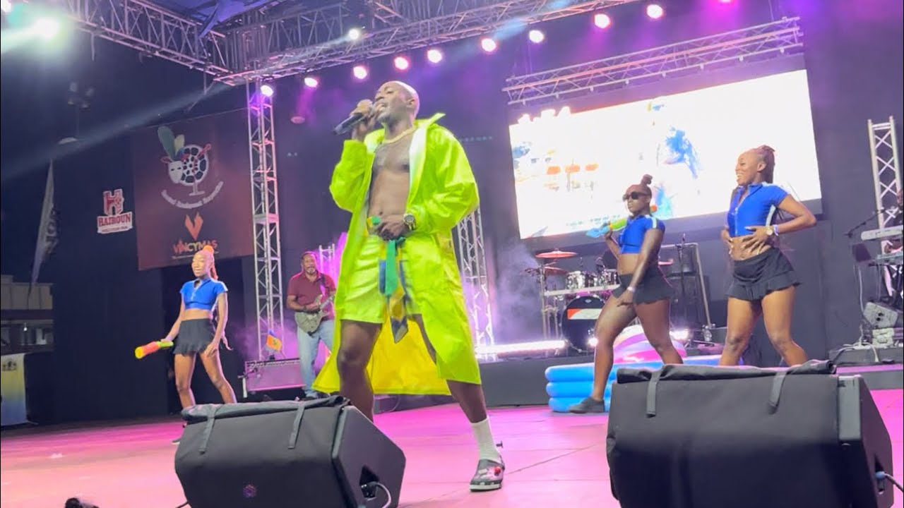 Vincy Mas Soca Monarch 2024: Keith Currency performs “Super Soca”