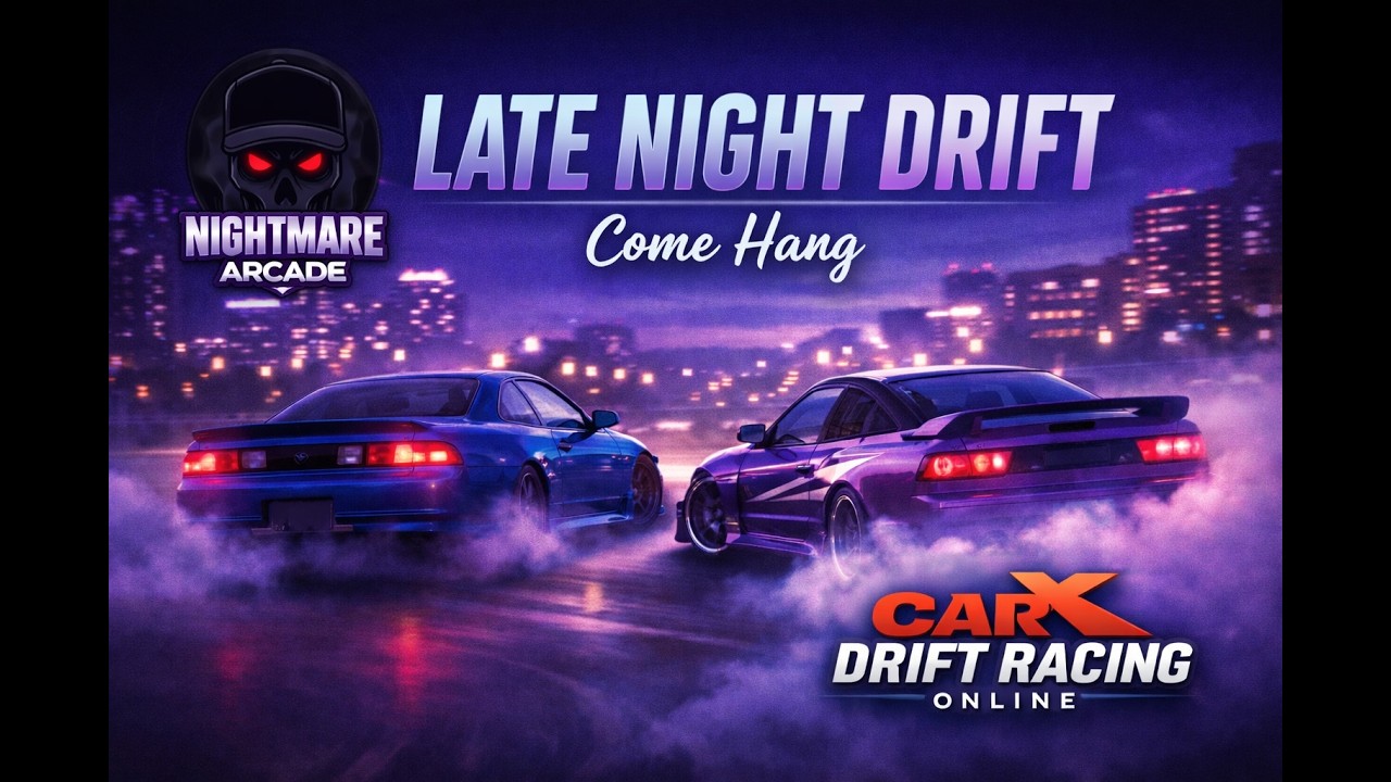Late Night Drifting | CarX Drift Online |Nightmare Arcade