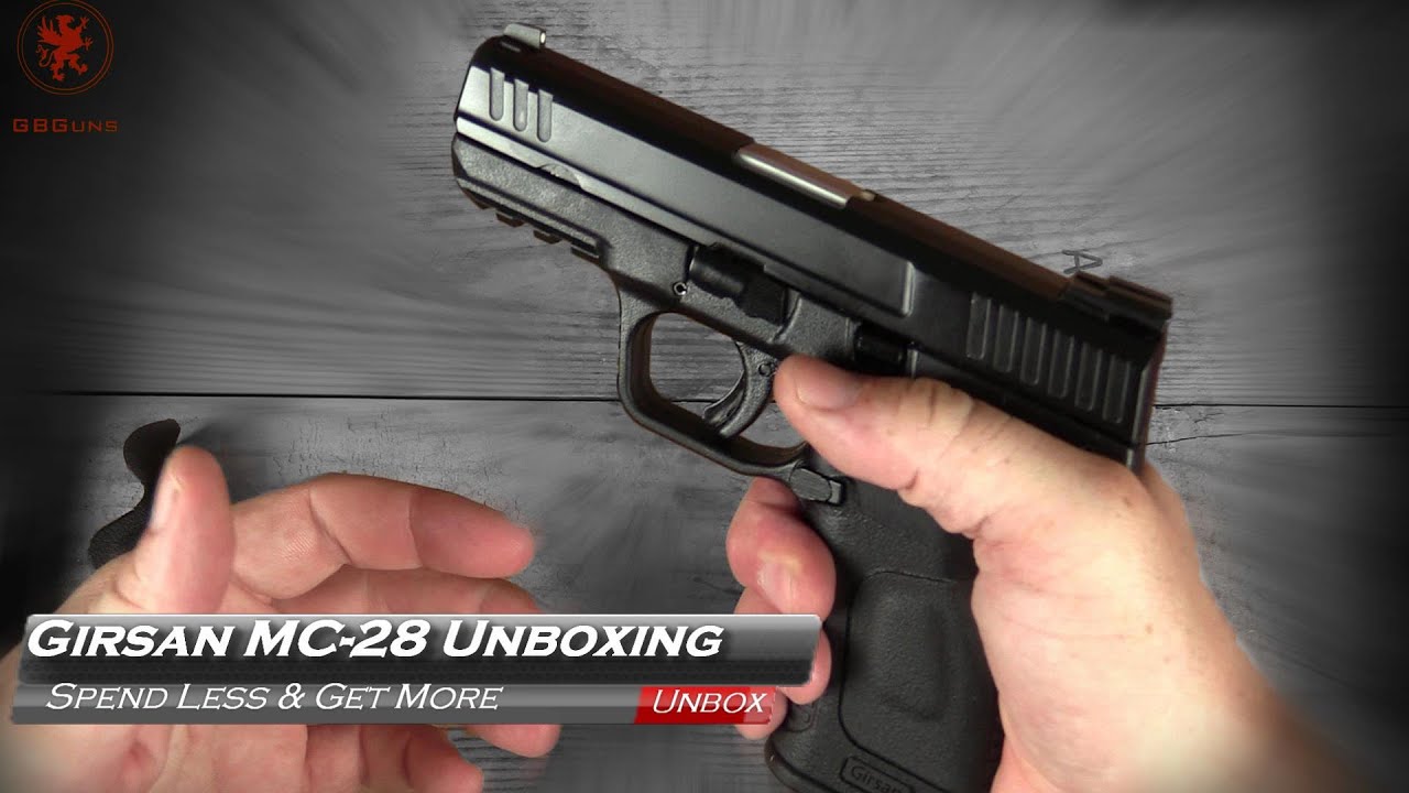 Лучше, чем Glock 19? Распаковка Girsan MC 28