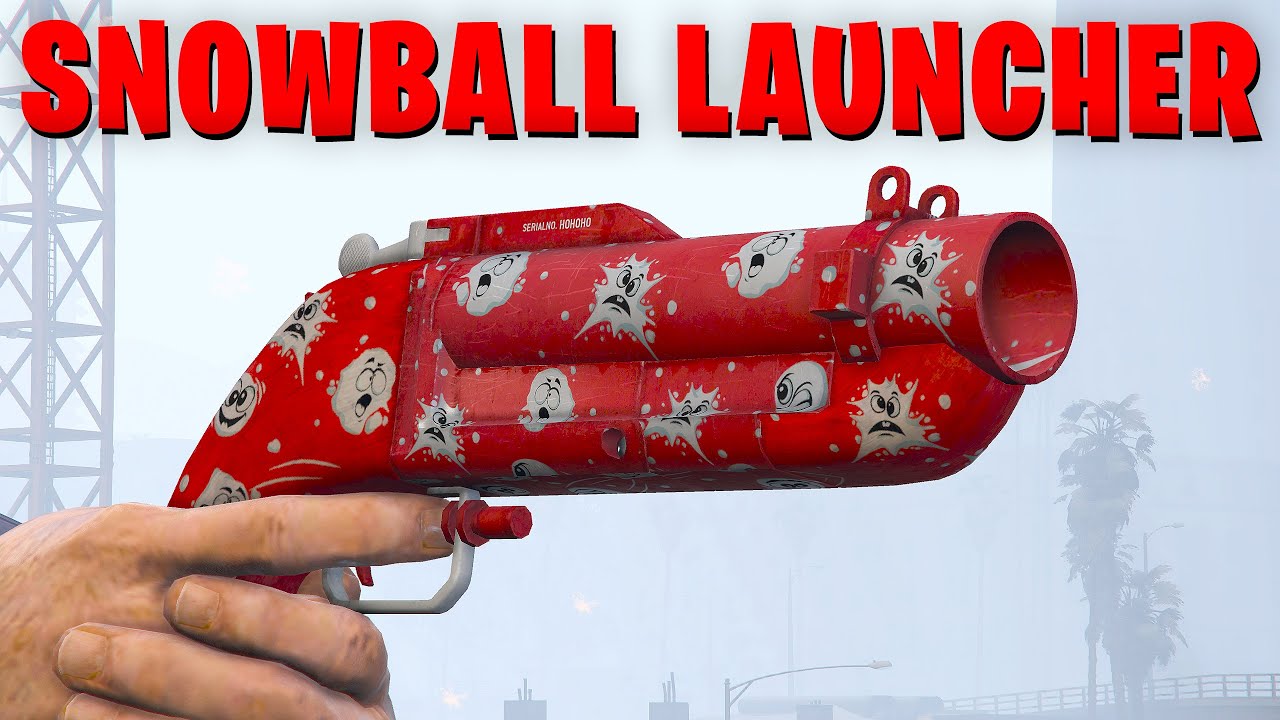 GTA Online - The Snowball Launcher (Available Limited Time)