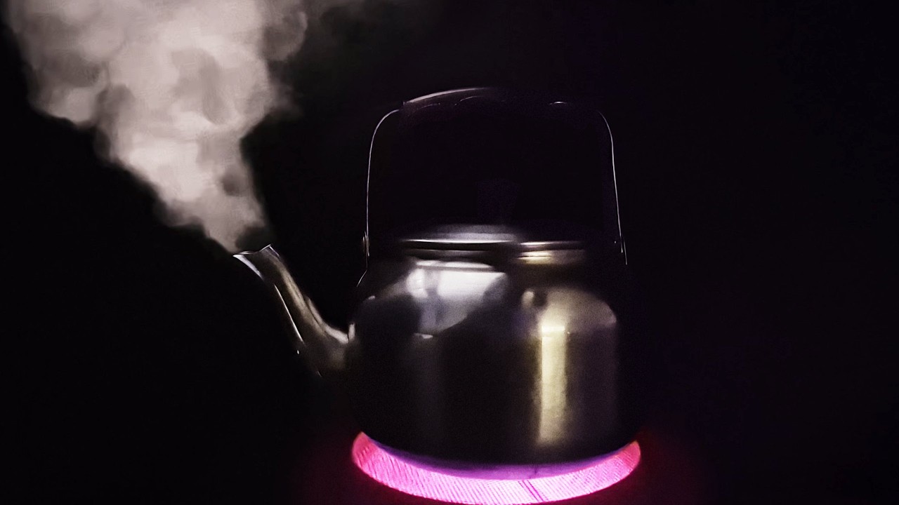 Fall Asleep Fast 😴 Calming Kettle Boiling Water Sound (9 Hours)