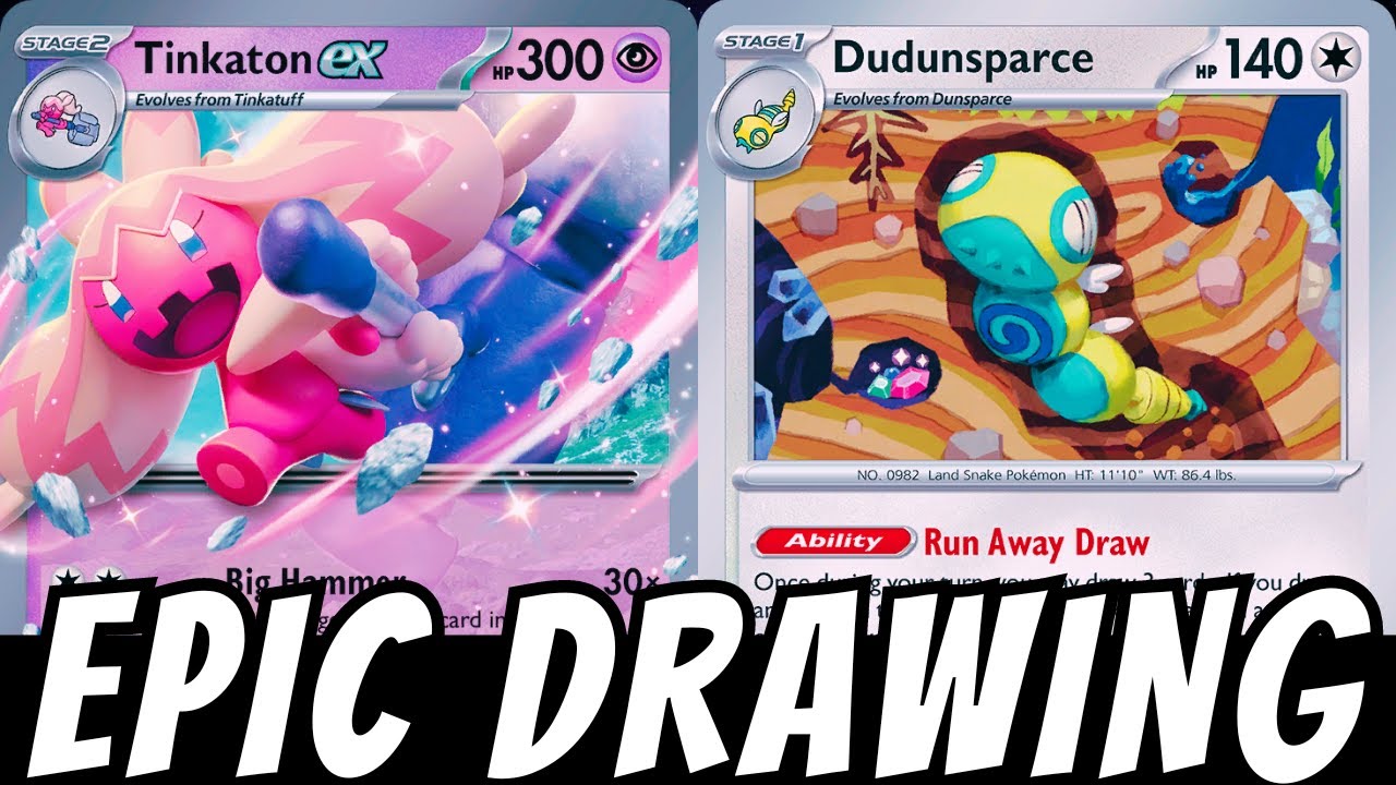 Tinkaton ex + Dudunsparce Deck || Pokémon TCG Live || Twilight Masquerade