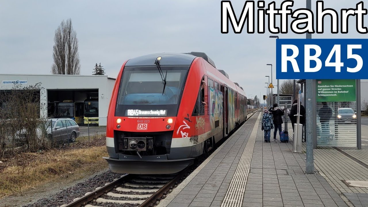 Mitfahrt | LINT 41 | Linie RB45 | Braunschweig Hbf - Schöppenstedt