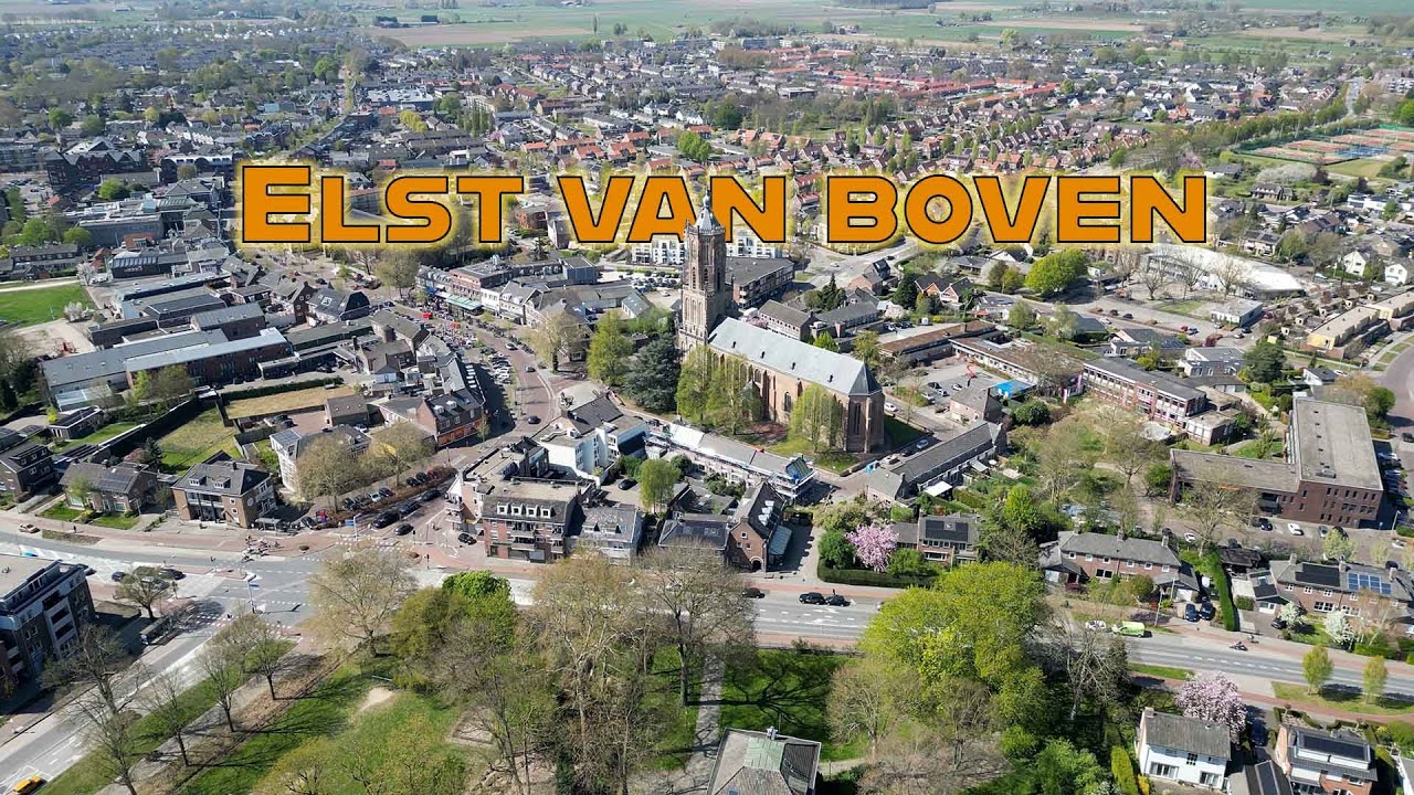 📍 Elst van Boven &ndash; Tussen Arnhem & Nijmegen in Vogelvlucht