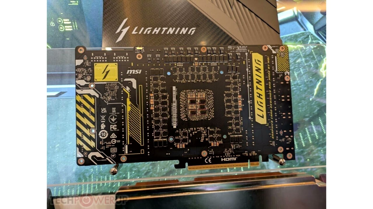 MSI GeForce RTX 5090 Lightning Z GPU Listed at $5,200 in Taiwan