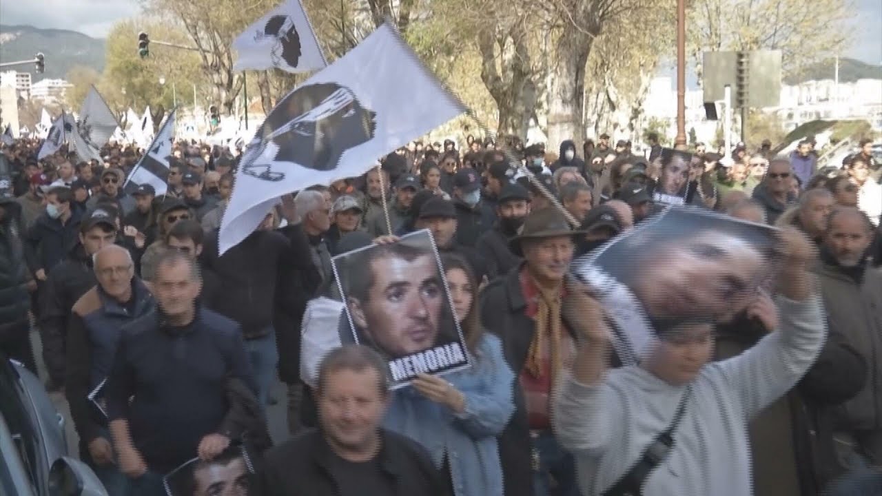 La fracture corse : les tensions nationalistes ravivées par la mort d'Yvan Colonna • FRANCE 24