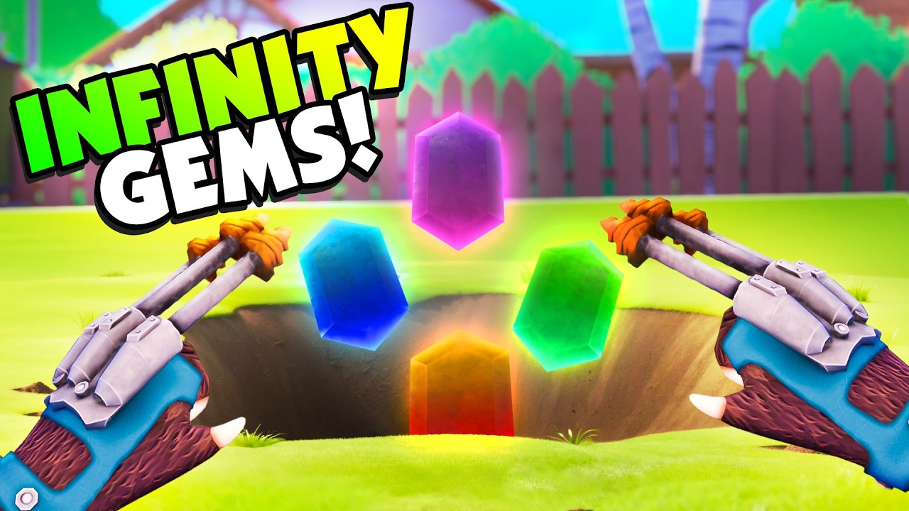 I AM A MOLE That DIGS Up Insane Treasure in VR!