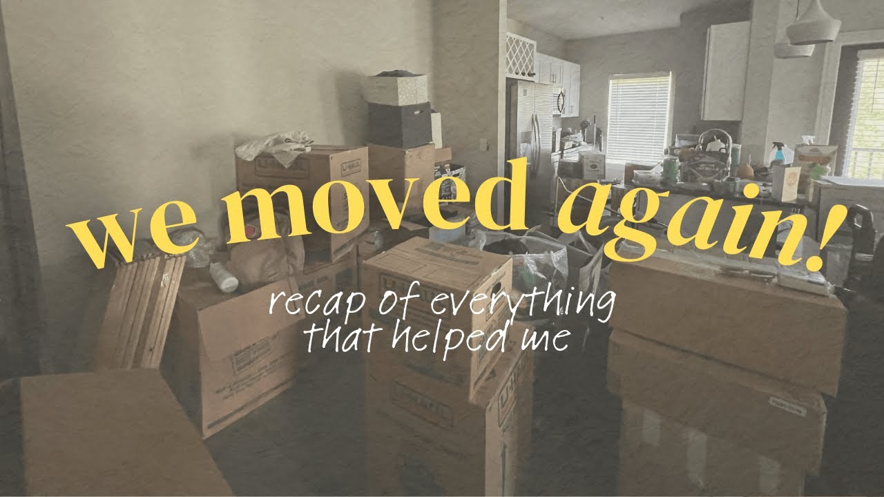 i can't believe we moved again!! (moving tips + reflections)