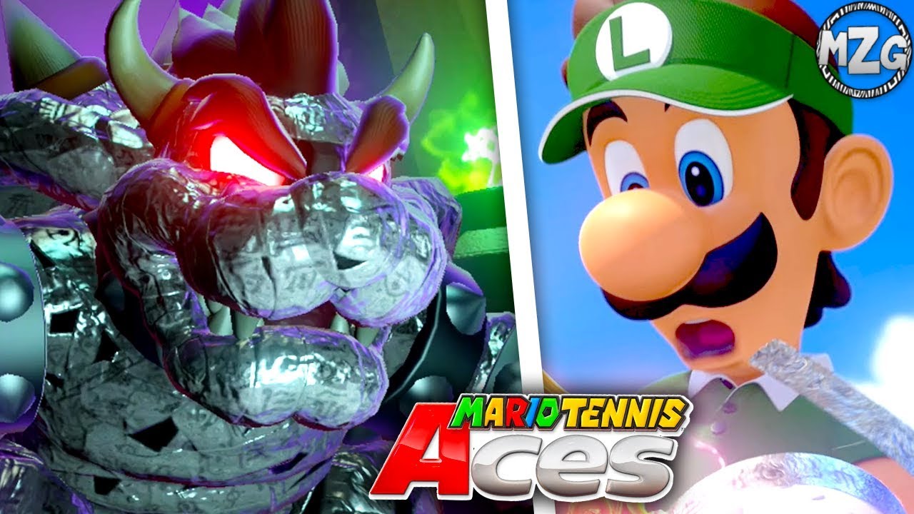 Every Boss Fight in Mario Tennis Aces! - Mario Tennis Aces Gameplay - Zebratastic Moments