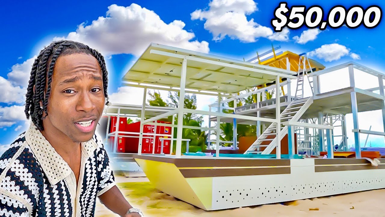 I bought a $50K floating bar in Bahamas