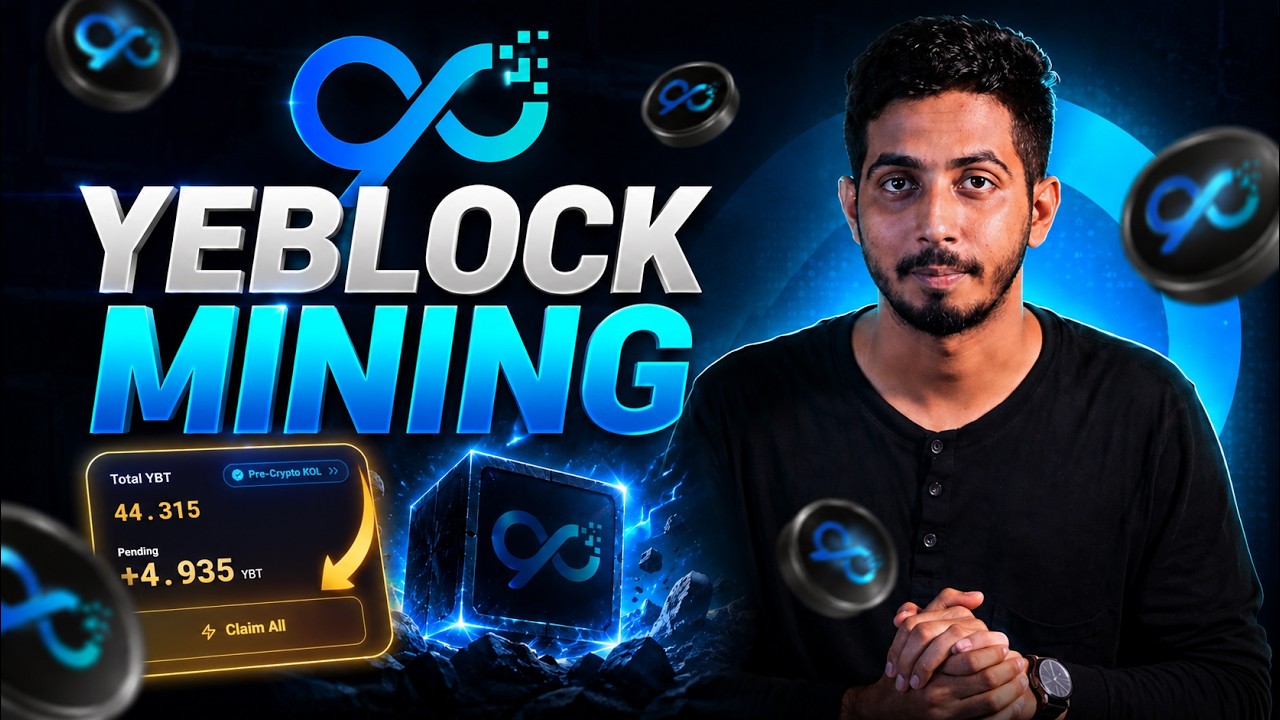 YeBlock Mining airdrop | Get $YBT token ~ Biggest future airdrop 2027 | mining airdrop 2026