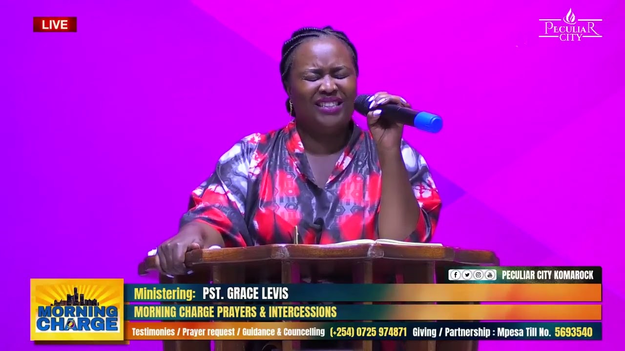 MORNING CHARGE || PST GRACE LEVIS