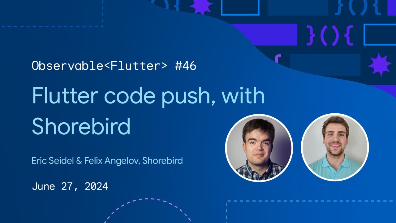 Flutter code push with Shorebird | Observable Flutter #46