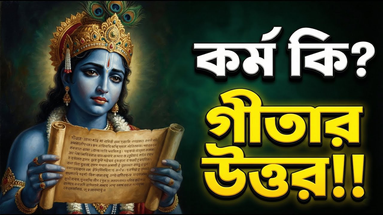 কর্মের এই জ্ঞানে জীবন বদলাবে!! The Reality of Karma | Gita Saar In Bengali