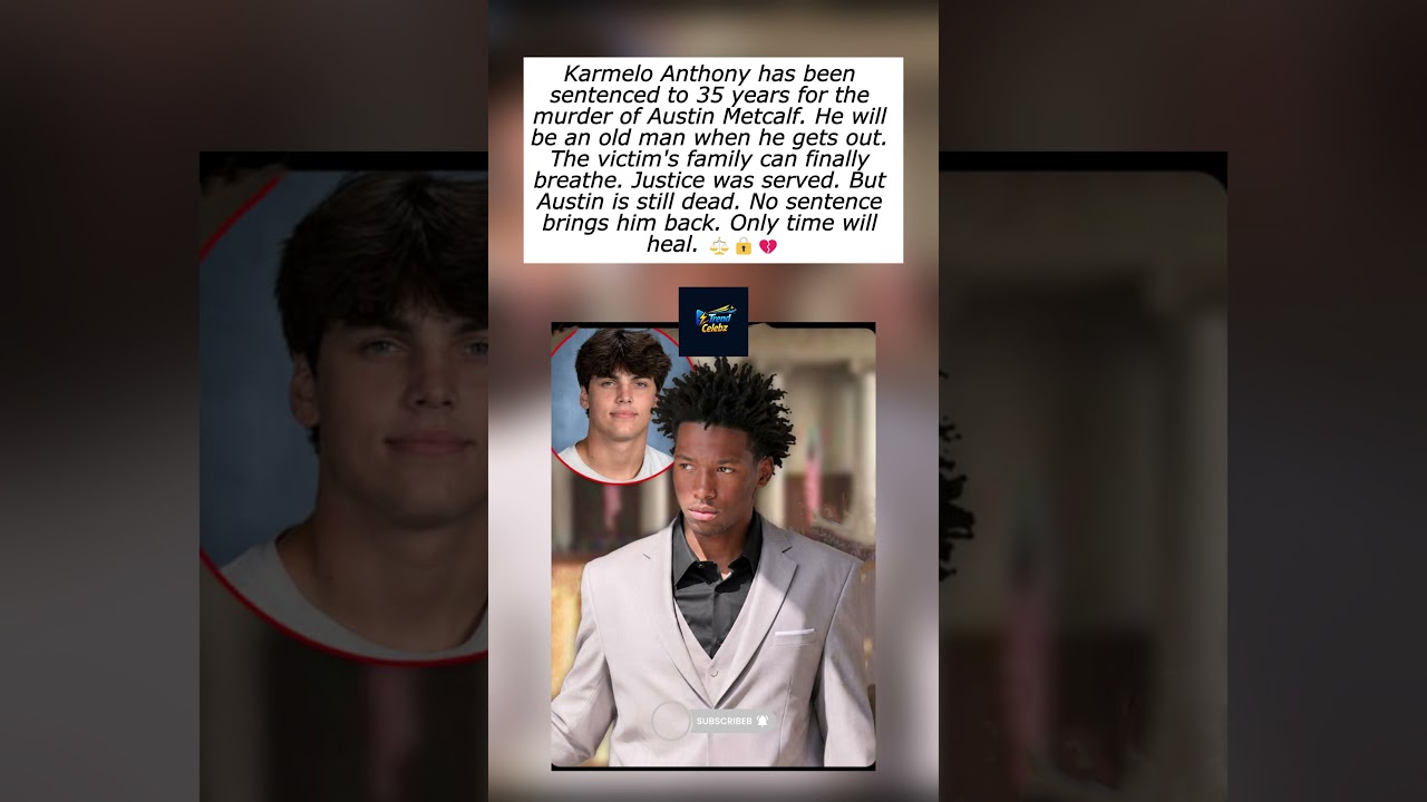 Karmelo Anthony Sentenced to 35 Years for Murder of Austin Metcalf &ndash; Justice Served ⚖️🔒💔