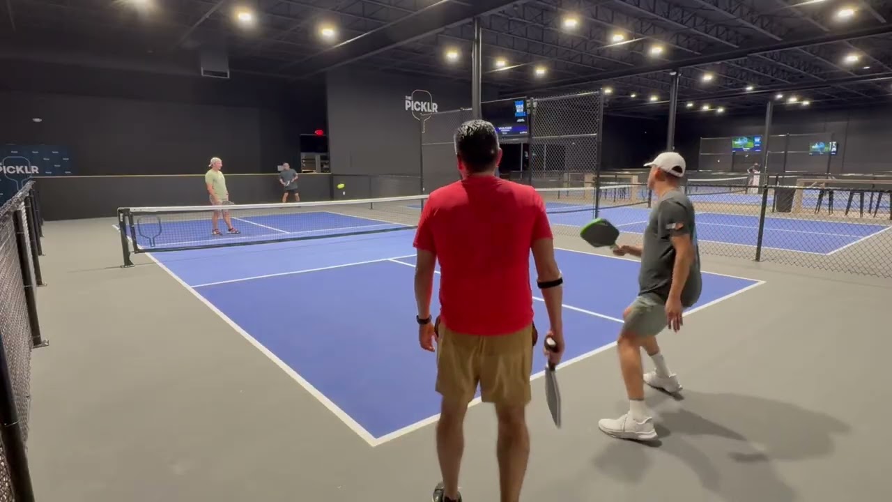 Luis/Omar vs Paul/Eric DUPR Doubles training 2026-01-13