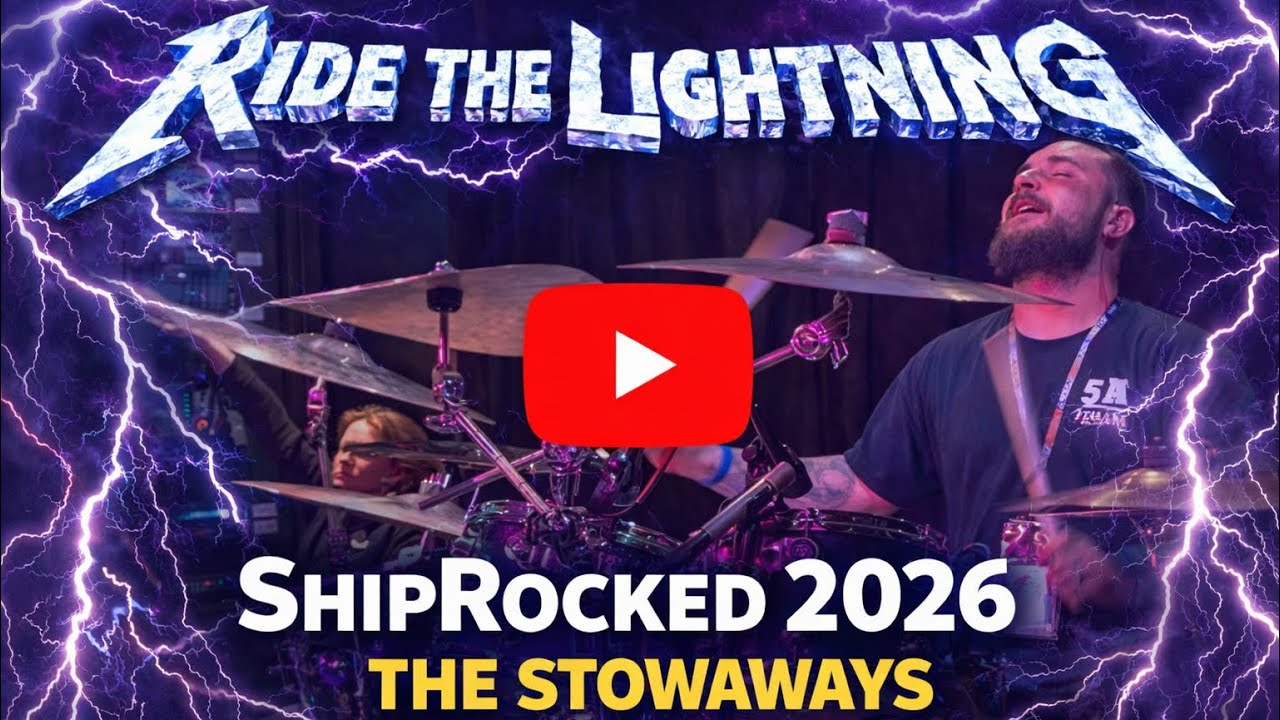 Alex Bent x The Stowaways - ShipRocked 2026 - “Ride the Lightning” by Metallica