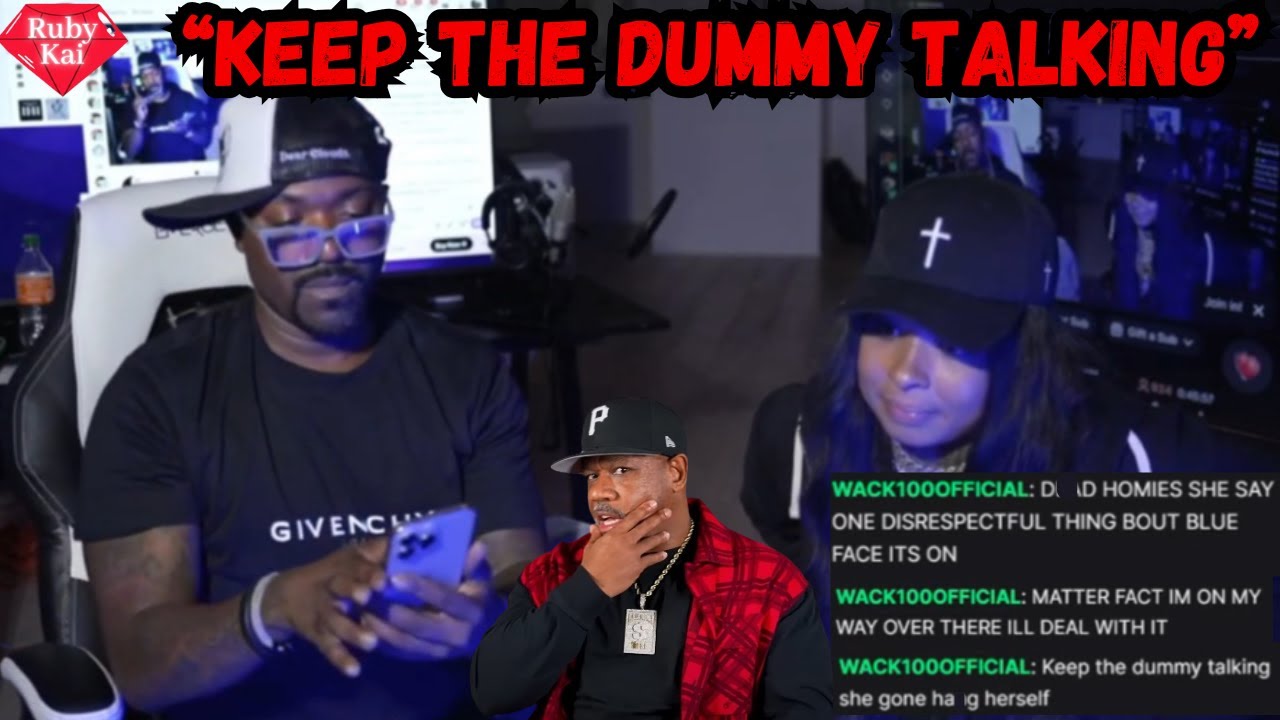 Chrisean SETUP By Ray J & Wack 100⁉️ Blueface Aunt CALLS & WARNS HER‼️Chrisean & Ray Jay Twitch LIVE