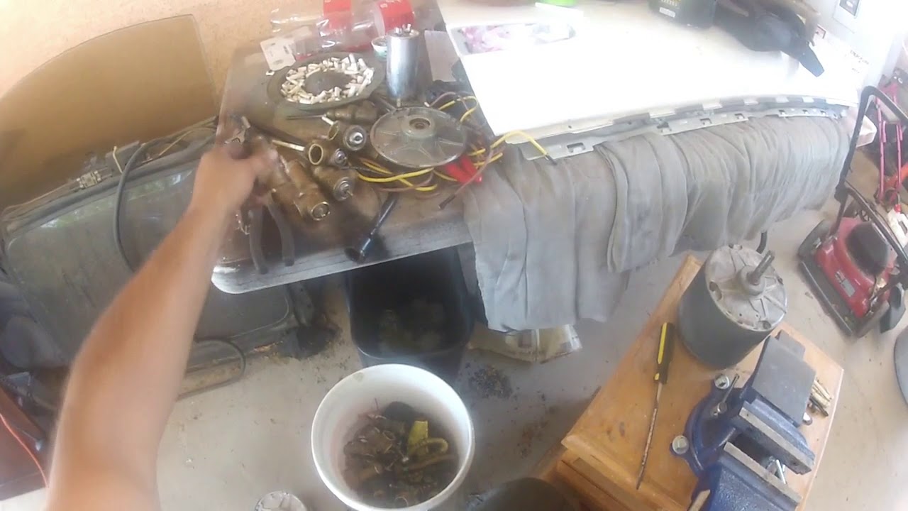 scrapping brass valves