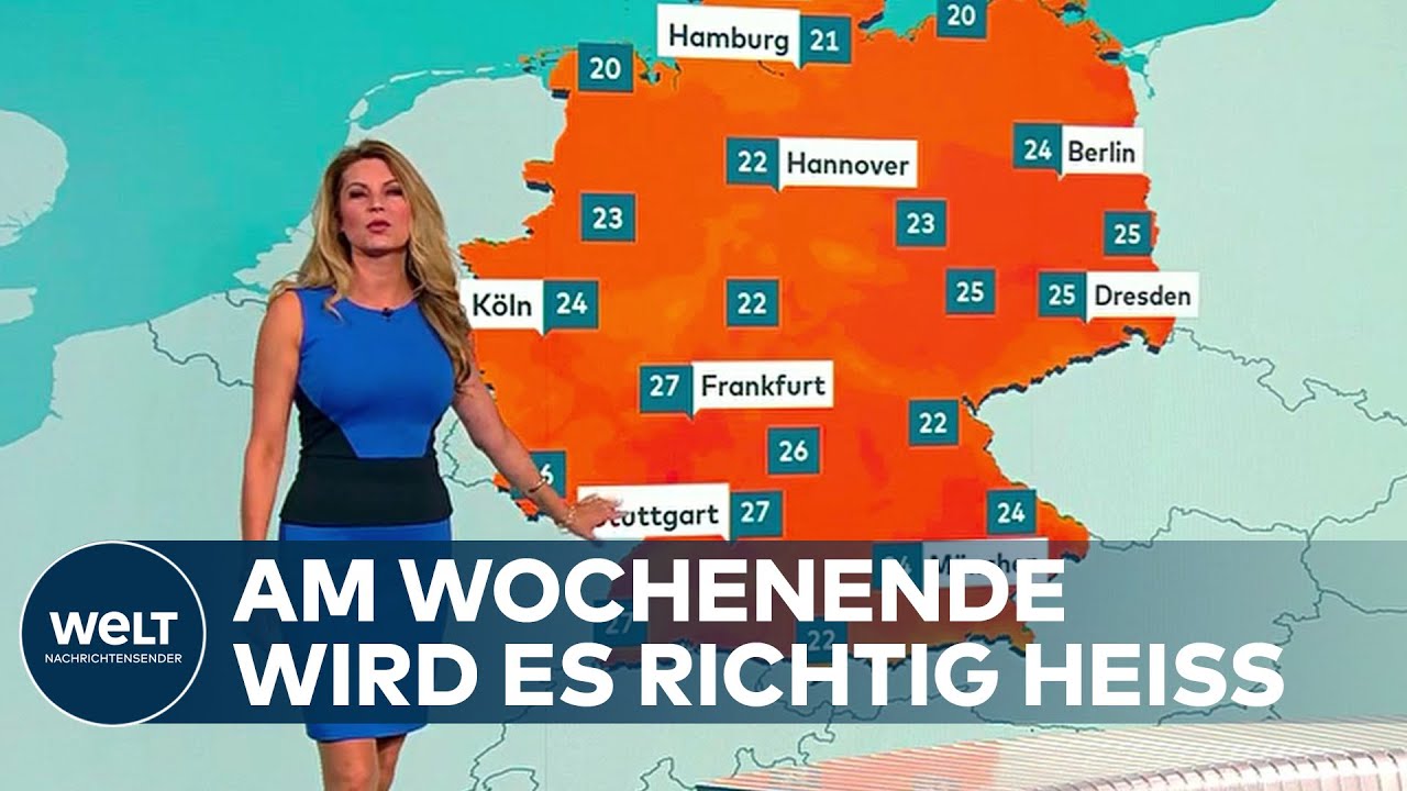 NACH STURMTIEF POLY: Jetzt schwappt eine Hitzewelle nach Deutschland | WELT Wetter