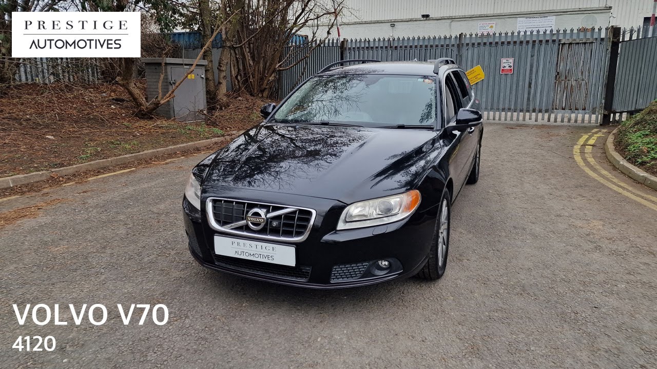 VOLVO V70 2.5 LITRE PETROL T5 AUTOMATIC ULEZ COMPLIANT PERFORATED LEATHER SEATS 65K VERIFIED MILES