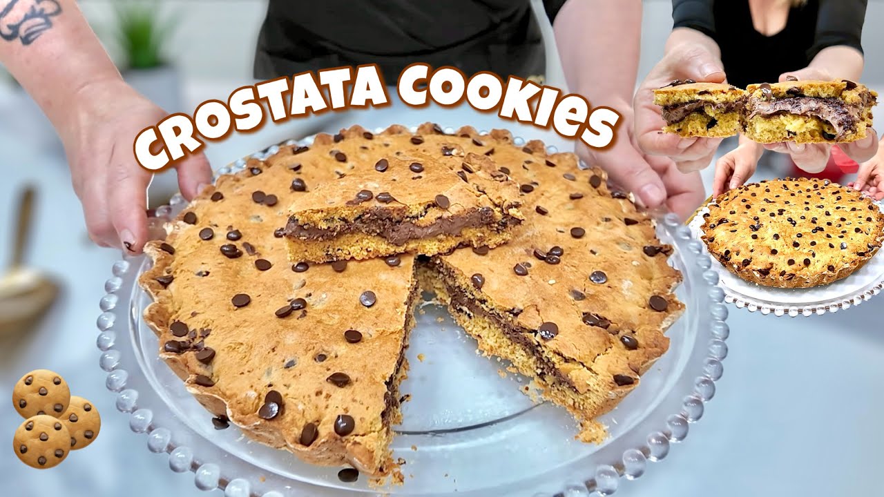 ПЕЧЕНЬЕ КРОСТАТА 🍪 с Нутеллой 🍪 ЛЕГКИЙ и БЫСТРЫЙ рецепт
