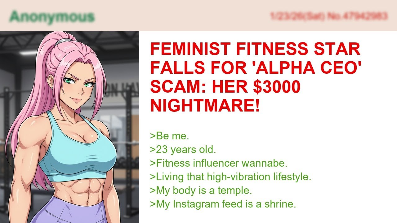 Feminist Fitness Star Falls For 'Alpha CEO' Scam: Her $3000 Nightmare!