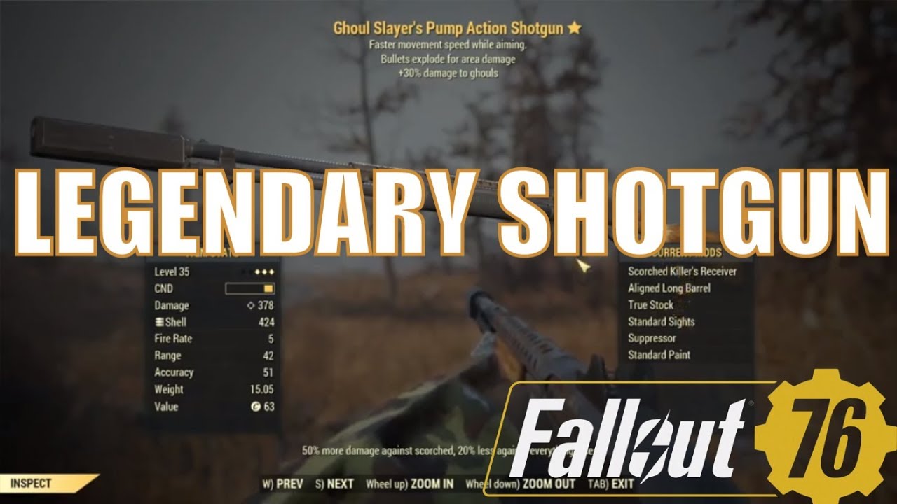 Fallout 76: Showcase of Shotguns with Explosive Shotgun Build and Demolition Expert