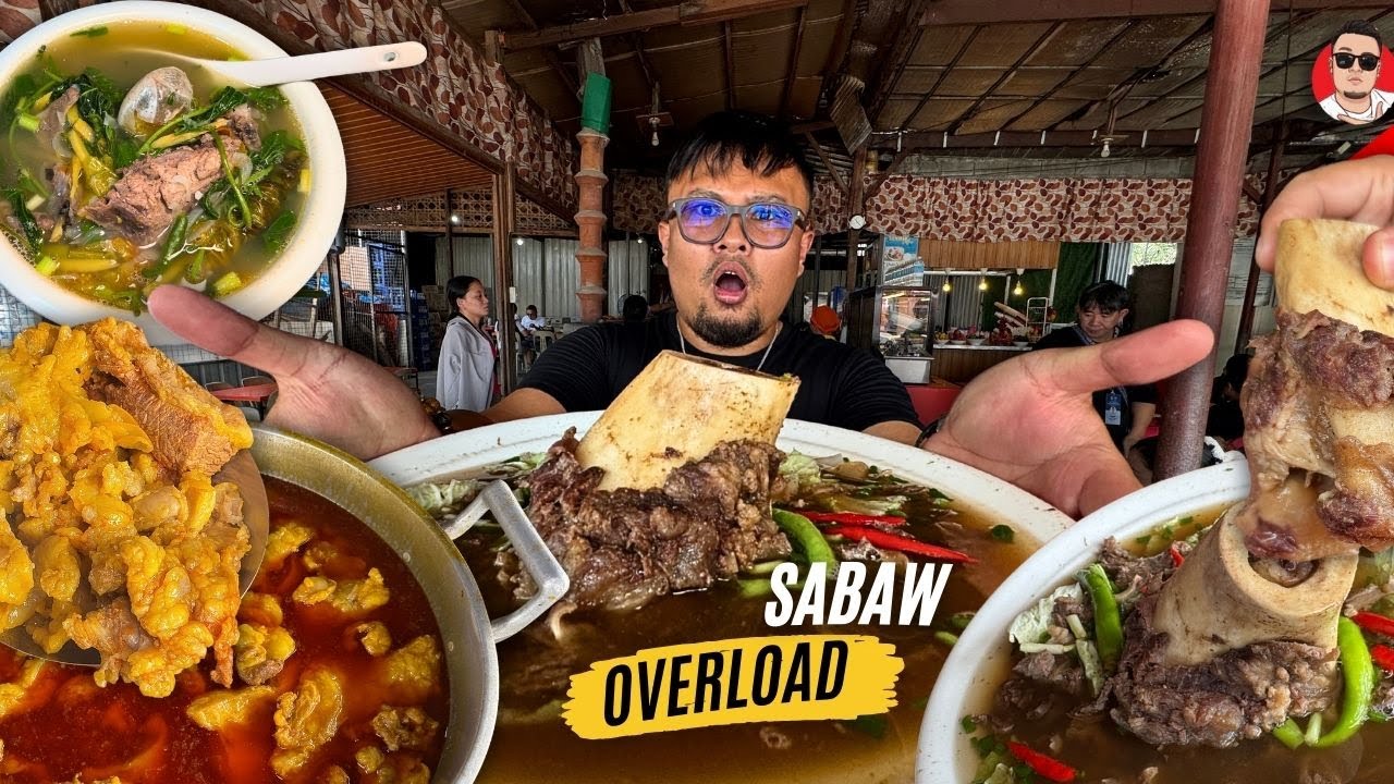 3 Must try SABAW food trip in GENSAN!! Giant TUNA Eyeball Tinola and Taba Balbacua!!