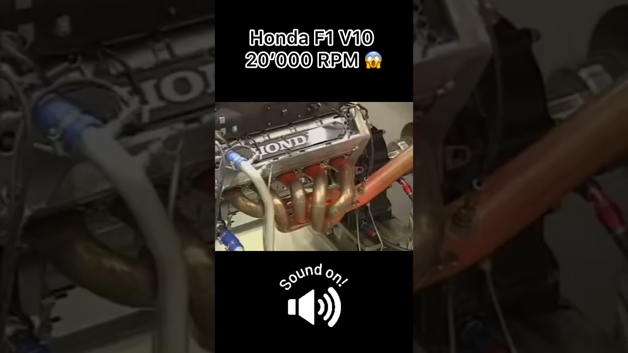 We miss the V10 F1 days 🥹 #v10 #formula1 #formulaone #f1 #engine #horsepower #mechanic #engineering