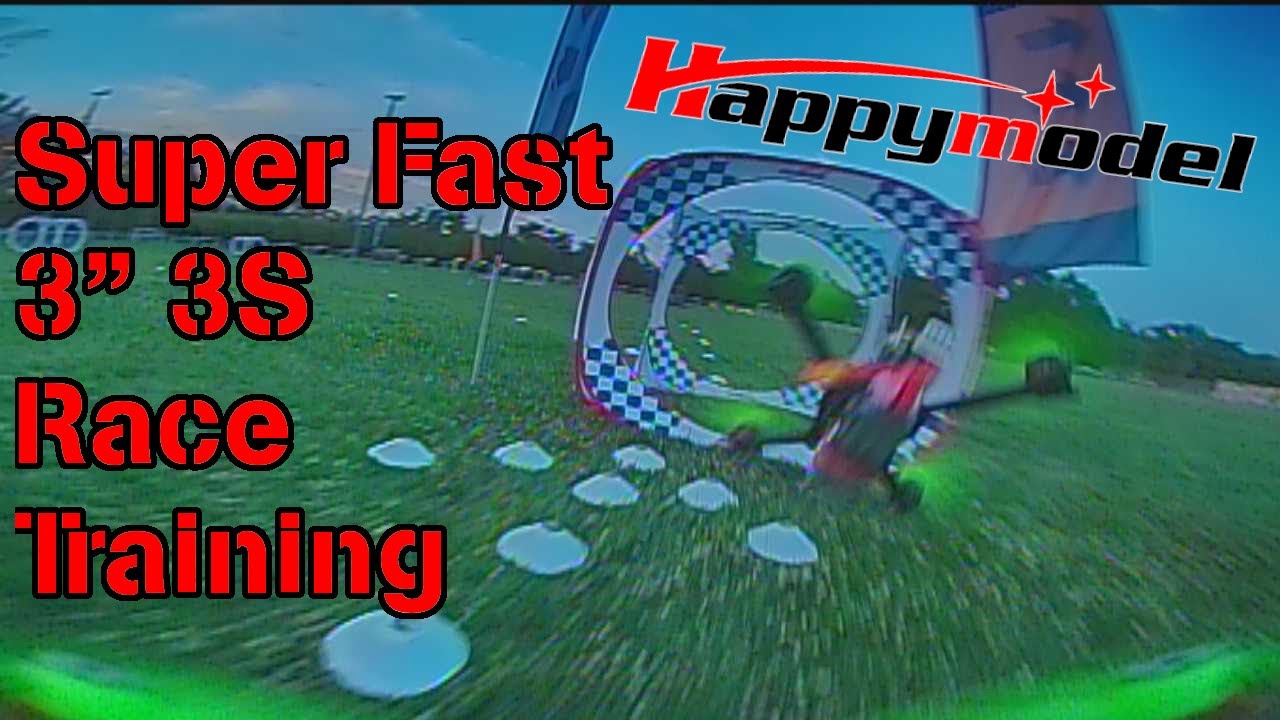Happymodel EX1204 6500kv Pocket Race Rocket training toothpick tp3