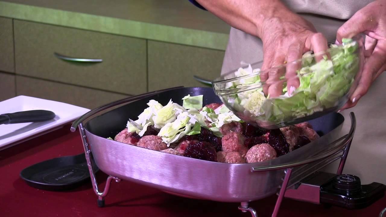 Simple Cabbage and Meatballs