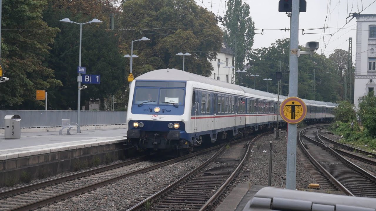 Eisenbahnverkehr in Bonn HBF Mit Br 110 620 101 193 185 151 189 147 186 482 401 402 462 460 442