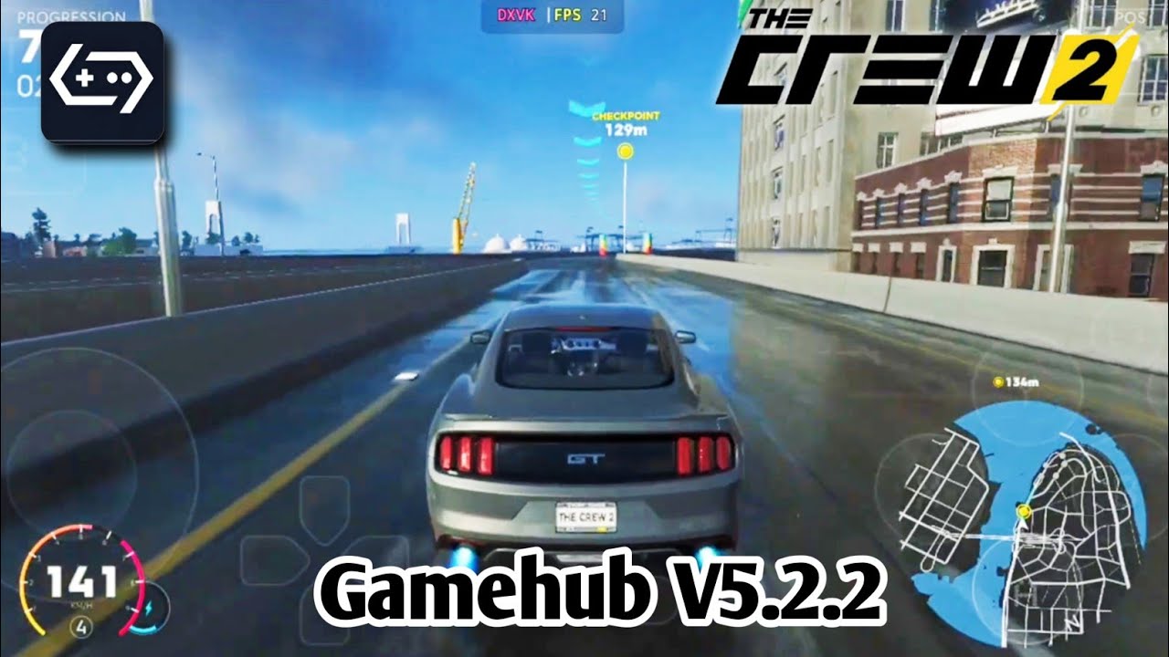 Gamehub Emulator | The Crew 2 | Android Gameplay | POCO F7 