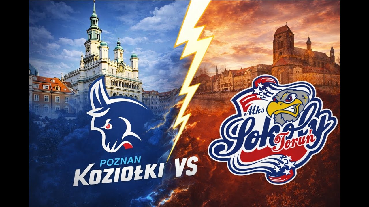 POLSKI HOKEJ Niedziela 2026 01 04 Poznań  Koziołki Sokół