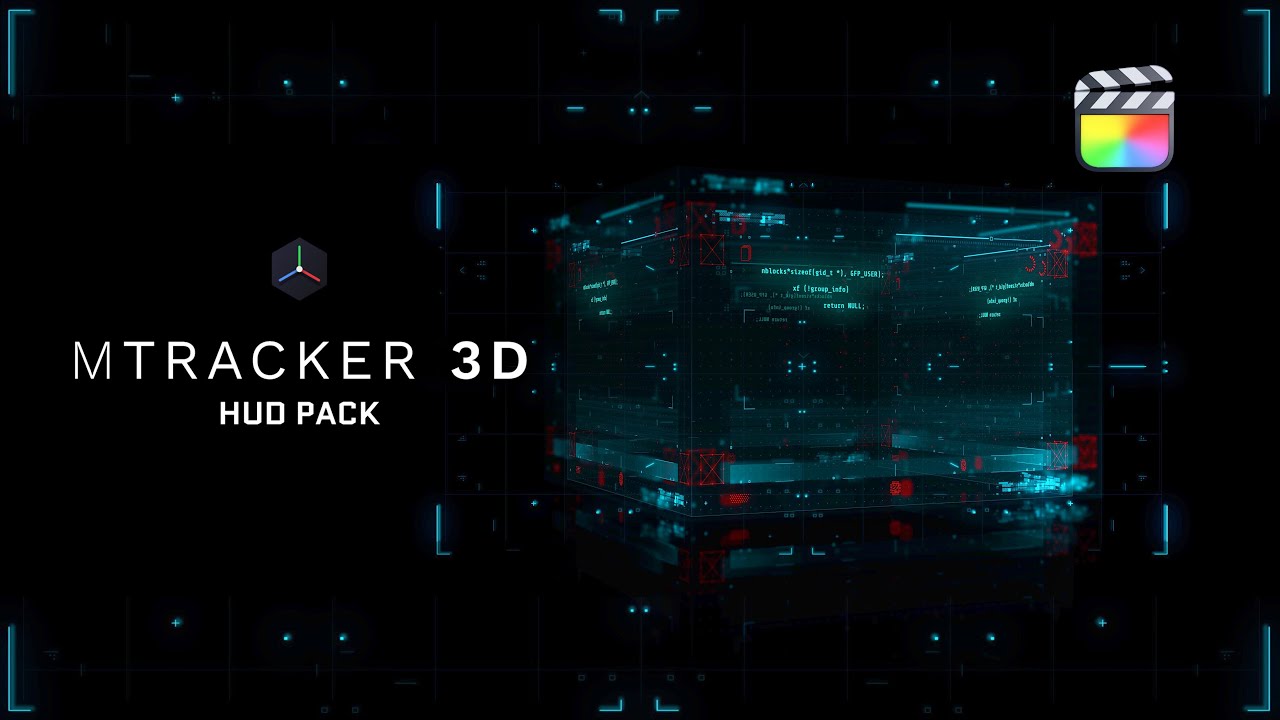 mTracker 3D HUD Pack &mdash; Extensive Pack of Trackable HUD Elements for mTracker 3D &mdash; MotionVFX