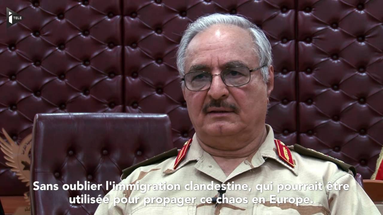 Khalifa Haftar, g&eacute;n&eacute;ral &agrave; la t&ecirc;te de l'arm&eacute;e lybienne : Daesh n'a 