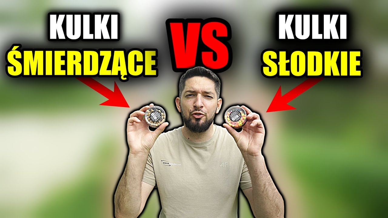 KULKI ŚMIERDZĄCE vs KULKI SŁODKIE - co złowi WIĘCEJ RYB?