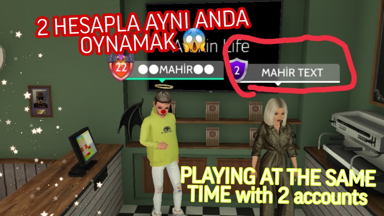 AVAKİN LİFE| 2 HESAPLA AYNI ANDA OYNAMAK😱  | PLAYING AT THE SAME TIME with 2 accounts