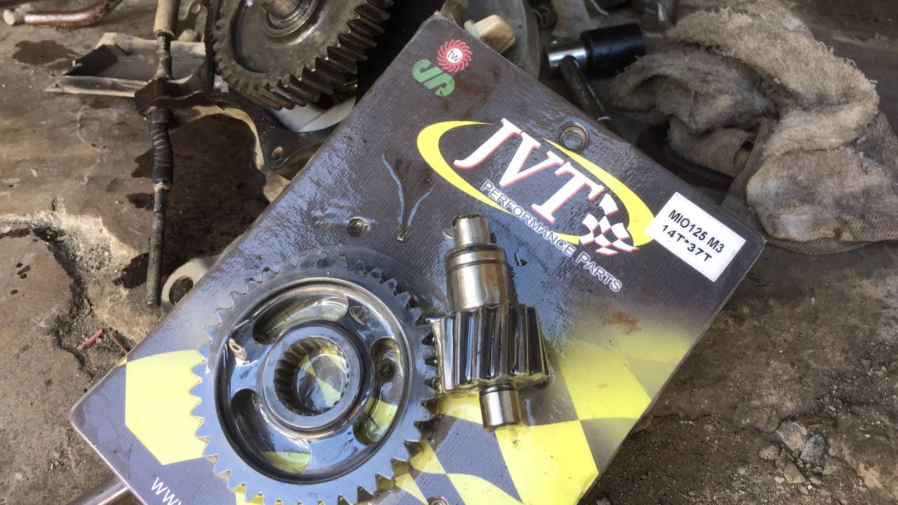 JVT GEARING 14/37 | MIO I 125 | High top-end speed | Palit gearings