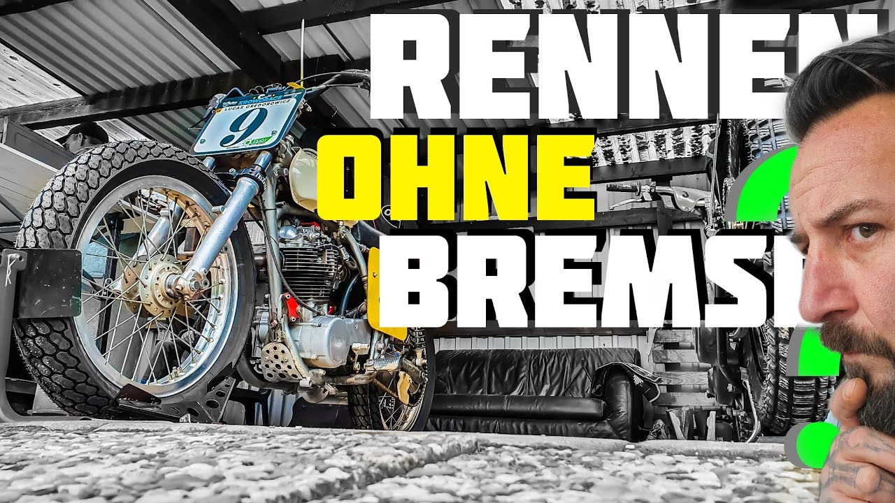 Rennen fahren ohne Bremse // Krowdrace