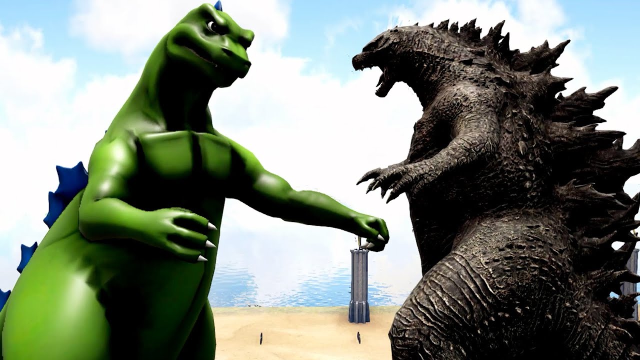HANNA BARBERA GODZILLA vs TEAM GODZILLA