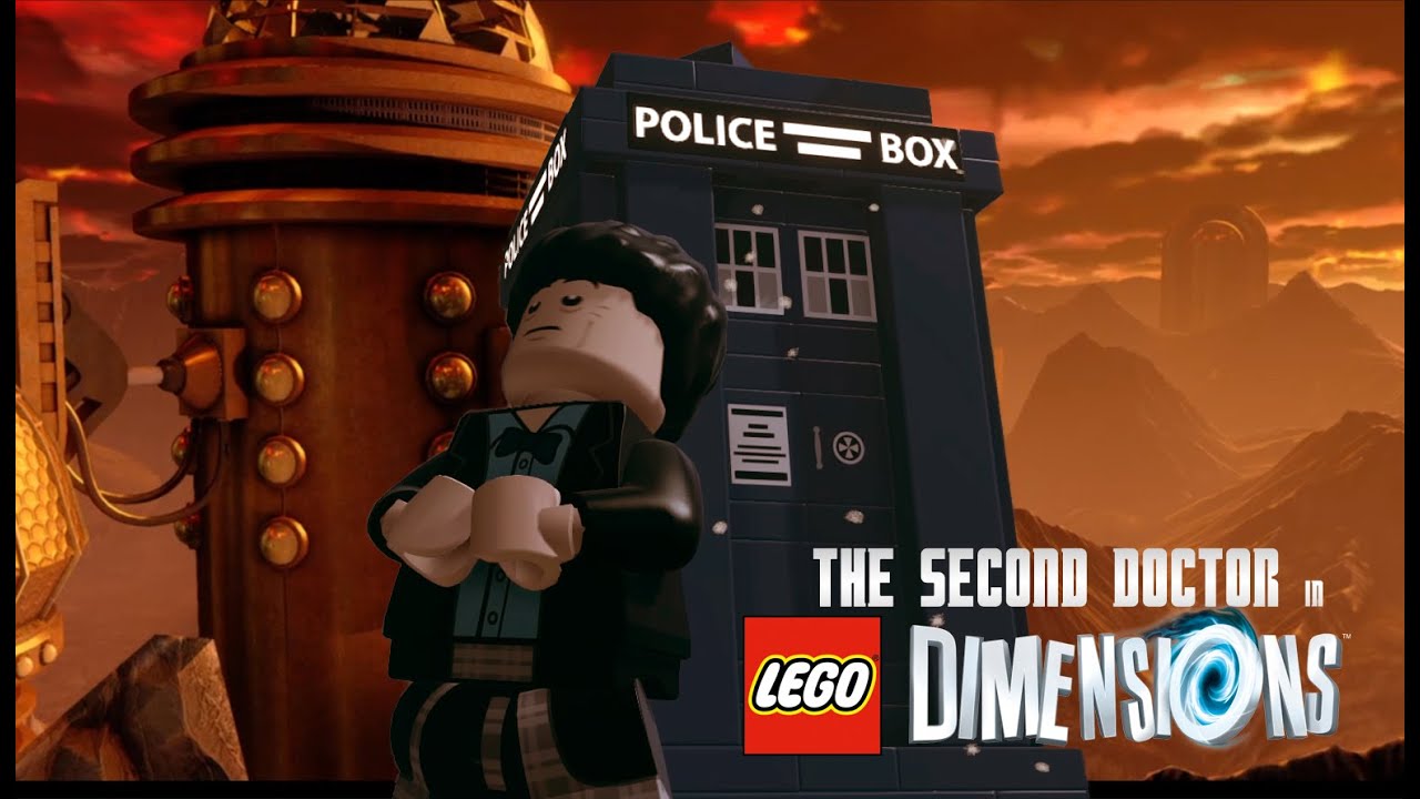 The Second Doctor in LEGO Dimensions