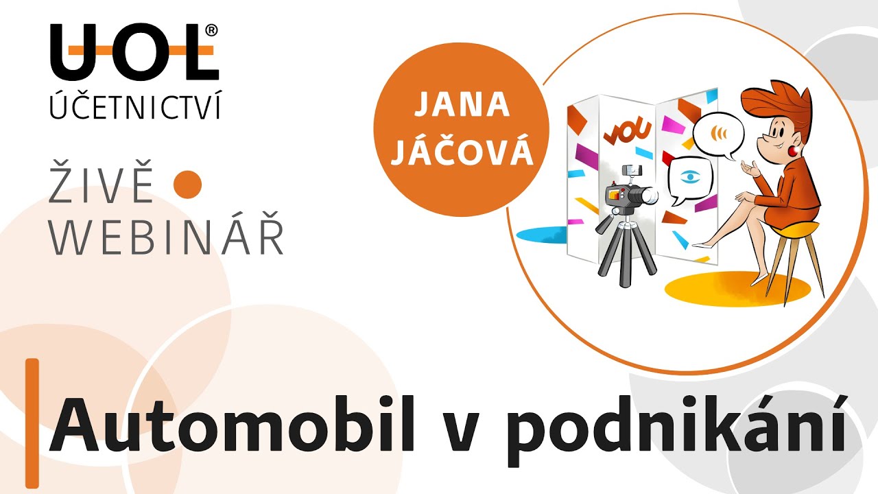 Automobil v podnikání | UOL Webinář 🔴