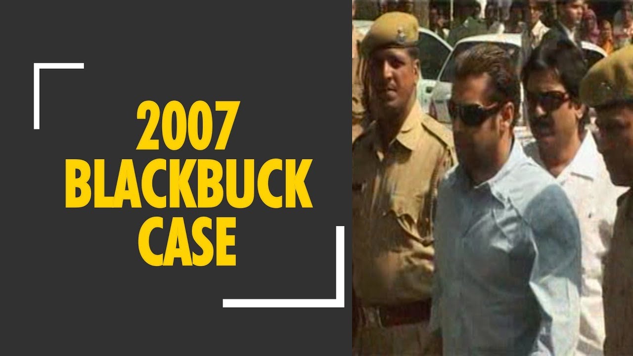 Being jailed: Salman Khan's tryst with law