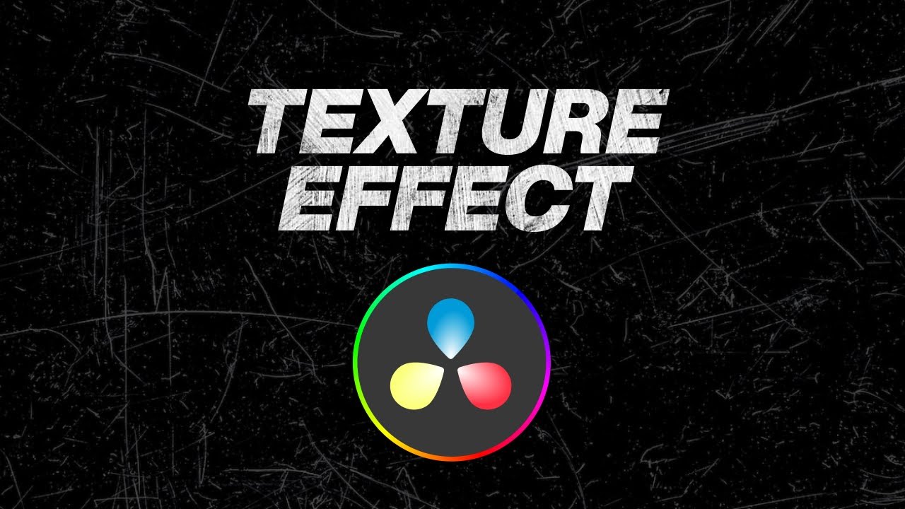 Animated Texture Effect in Davinci Resolve 18 (Tutorial)