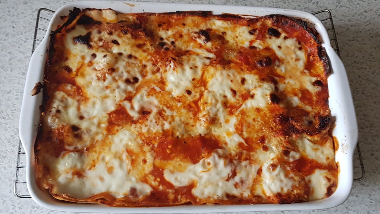 Keema Lasagne - Desi Style