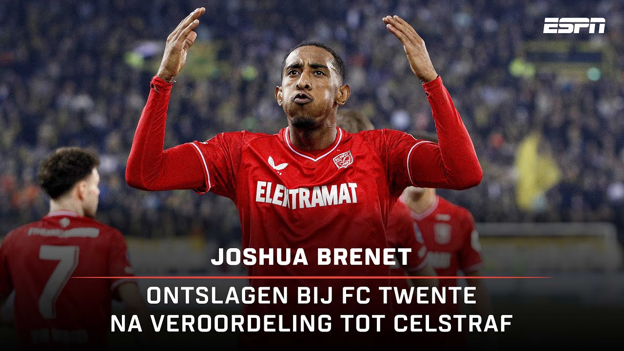 Joshua Brenet ONTSLAGEN bij FC Twente: 